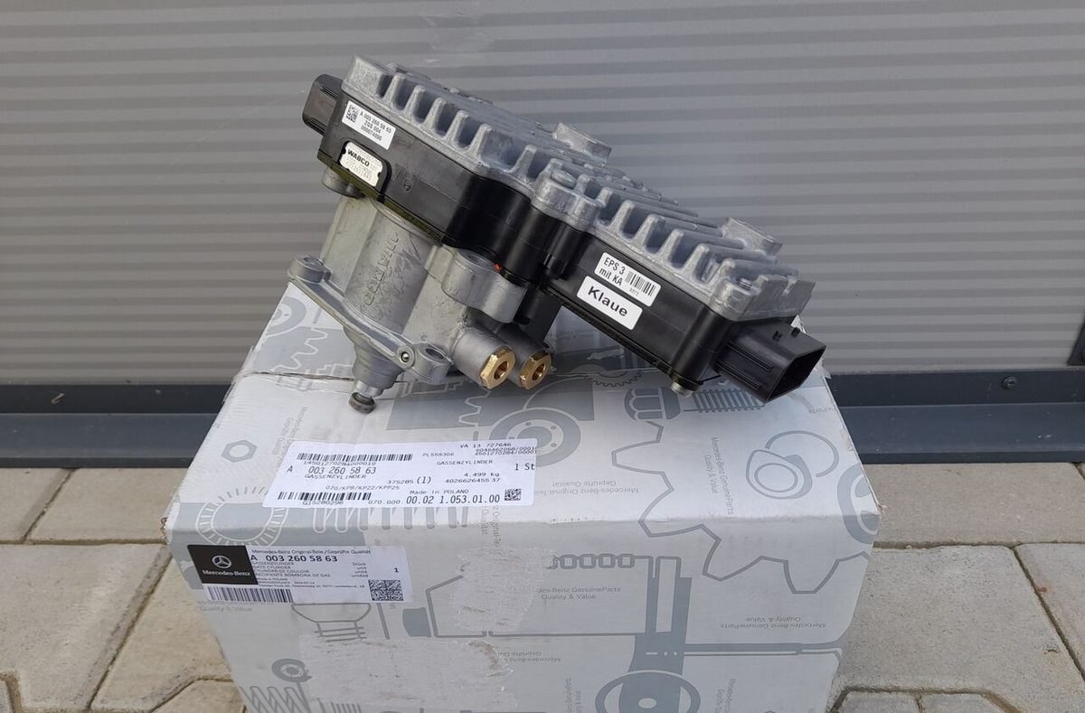 Módulo atuador de câmbio Wabco EPS3 Mercedes-Benz A 003 260 58 63 novo